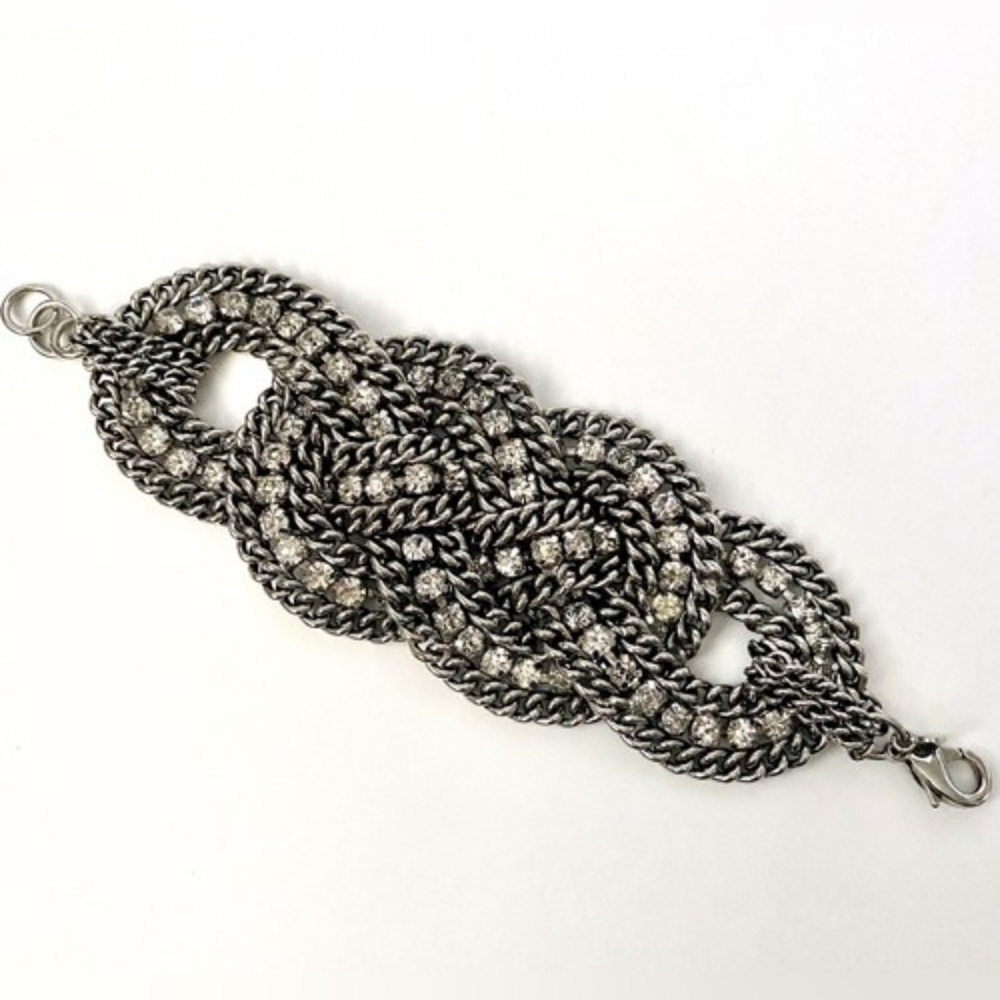 Stella & Dot Petra Braided Statement Bracelet